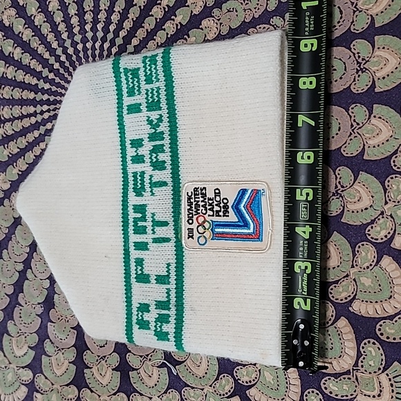 Vintage 1980 A Pinch Is All It Takes Olympics Beanie - Picture 5 of 6